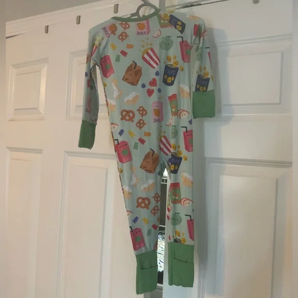 NWT Little Sleepies Snack Attack zippy